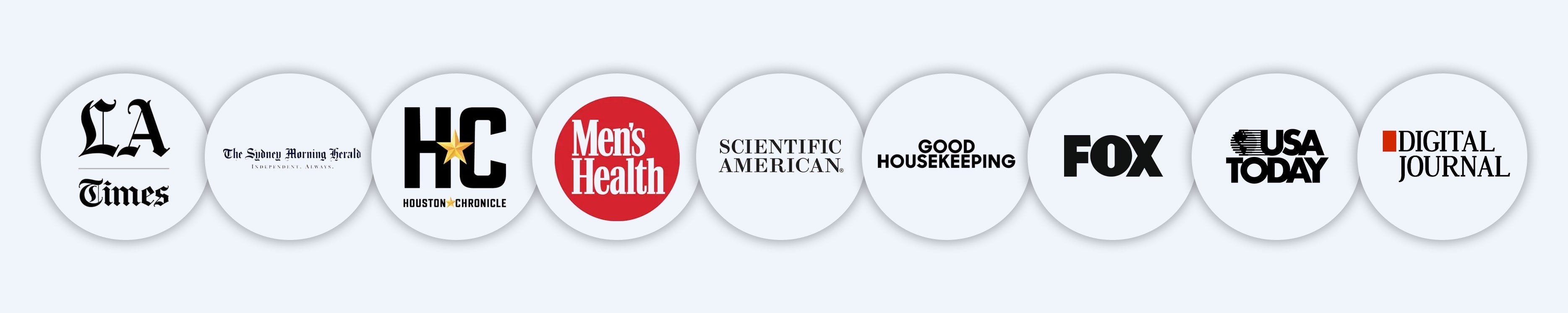 As featured in LA Times, Men's Health, Fox, USA Today