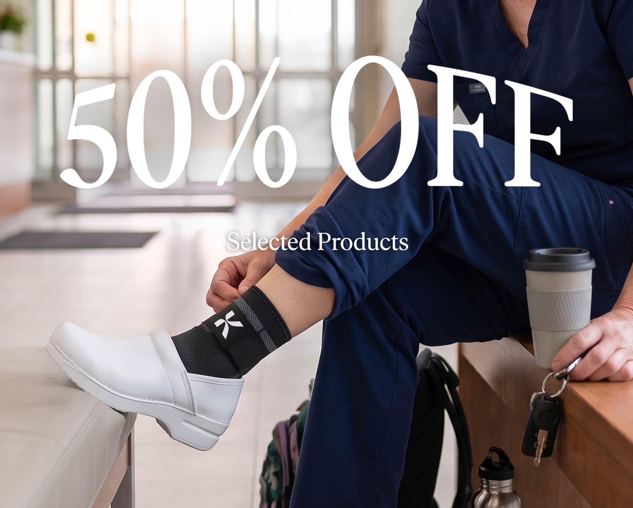 50% OFF selected products