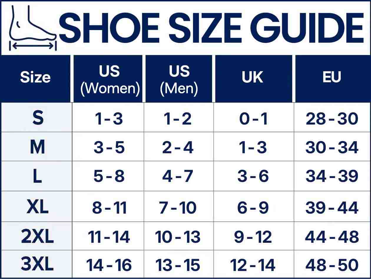 Koprez size guide